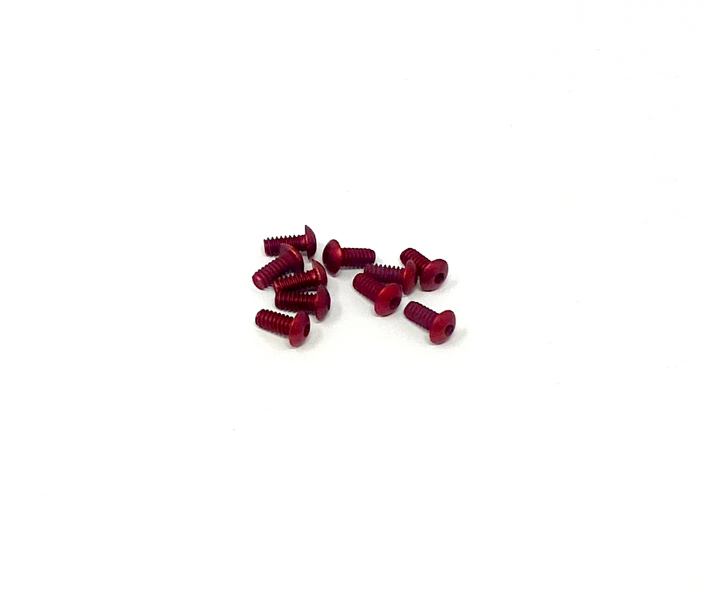 4-40 x 1 /4 Button Head Socket Screws - Aluminum