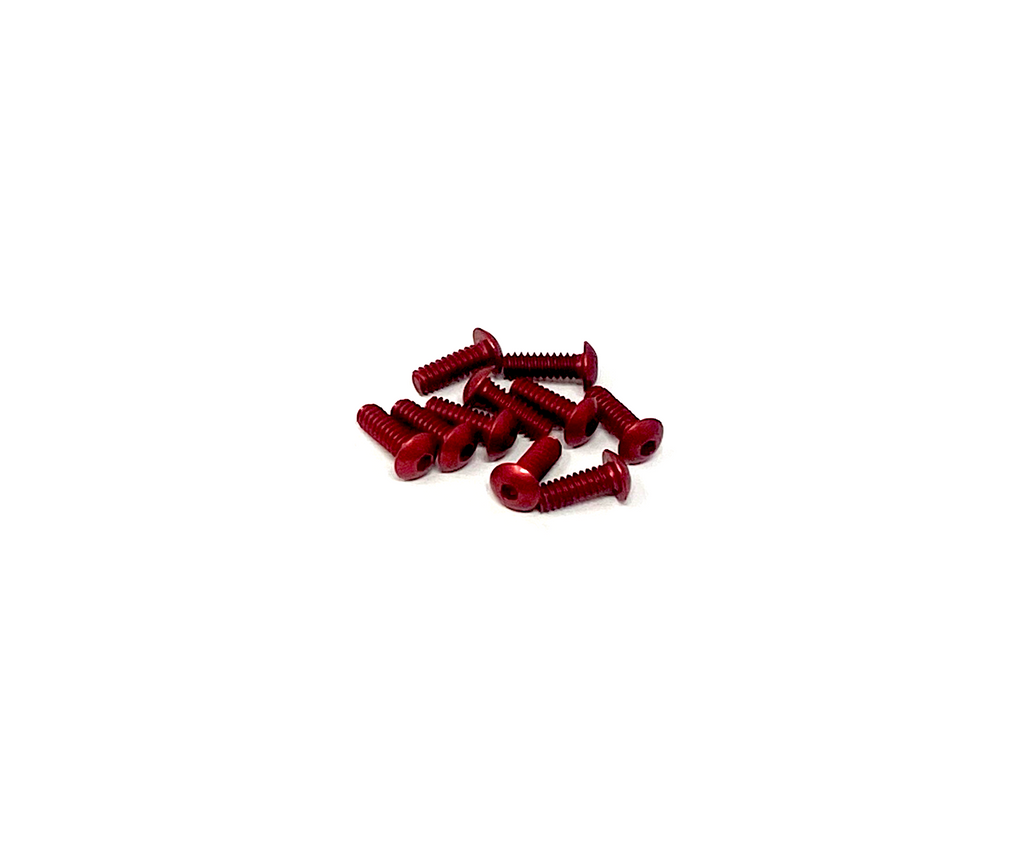 4-40 x 5/16 Button Head Socket Screws - Aluminum