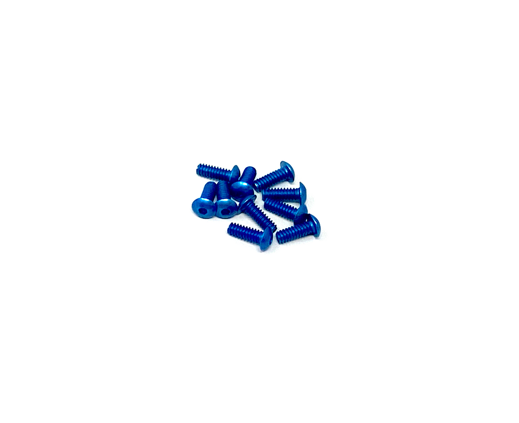4-40 x 5/16 Button Head Socket Screws - Aluminum