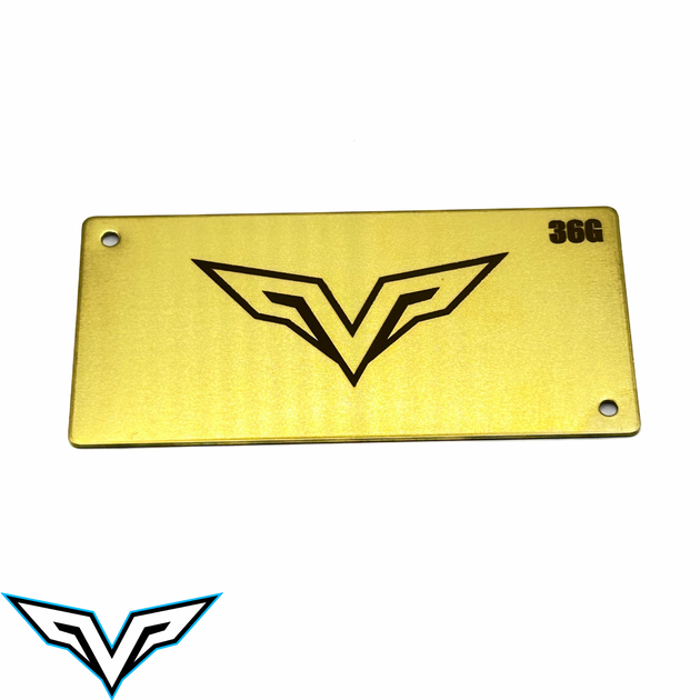 Team Velocity RC Brass Shorty Battery Weight – 36g, VEL-24100