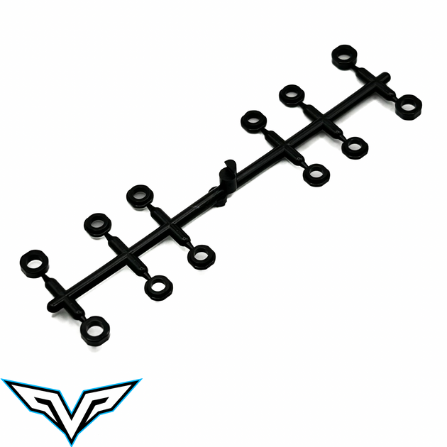 Team Velocity RC Molded Shock Cartridge Guide, VEL-53000