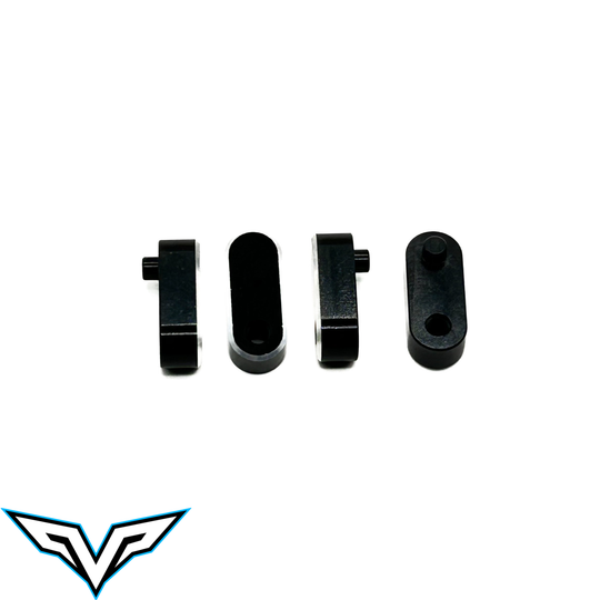 Team Velocity RC VS2 Battery Side Locator - Aluminum (4), VEL-20010