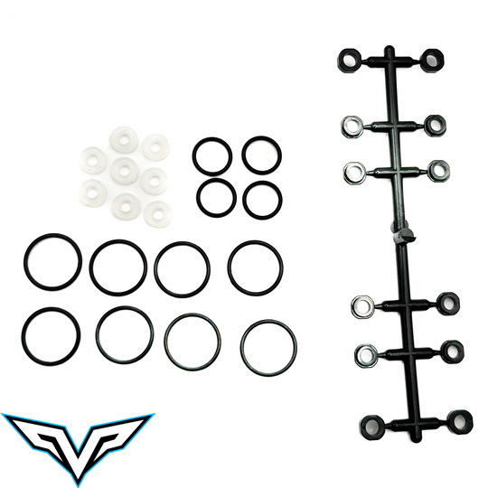 Team Velocity RC Small Bore Shock Rebuild Kit, VEL-55500