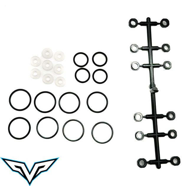 Team Velocity RC Small Bore Shock Rebuild Kit, VEL-55500