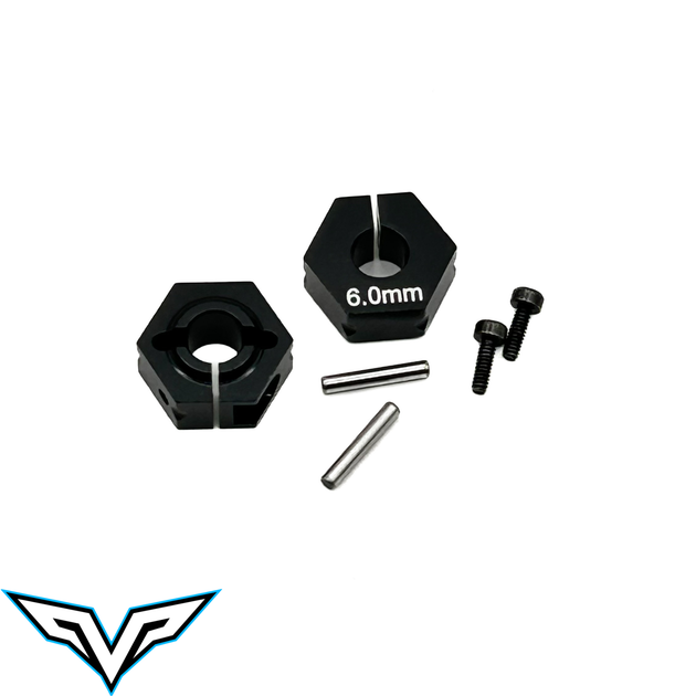 Team Velocity RC Clamping Drive Hex - 6mm (2), VEL-20106