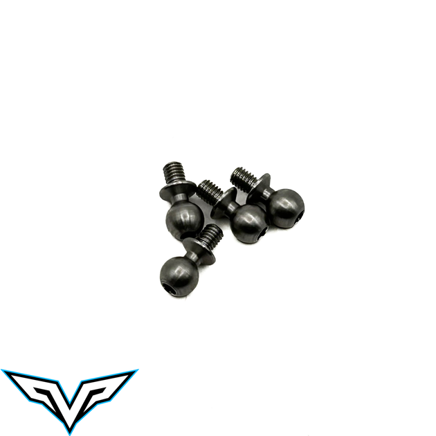 Team Velocity RC HD Ballstuds 4mm (4), VEL-60804