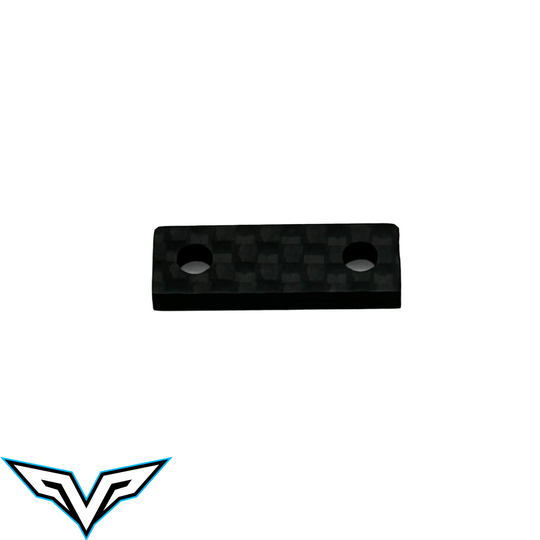 Team Velocity RC VS2 Transmission Spacer - Std Carbon, VEL-14006