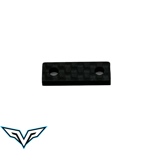Team Velocity RC VS2 Transmission Spacer - Std Carbon, VEL-14006
