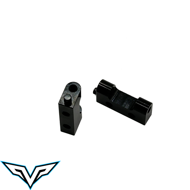 Team Velocity RC VS2 Servo Mounts - Aluminum (2), VEL-20006