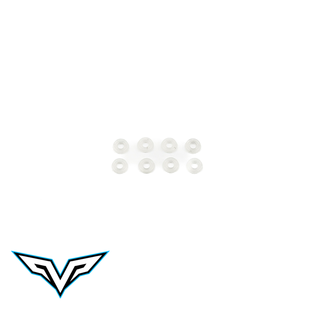 Team Velocity RC Low Friction X-Rings (8), VEL-52000