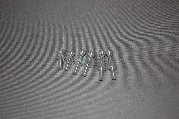 IRS Silver Aluminum Ball Stud Kit (6), IRS-3590