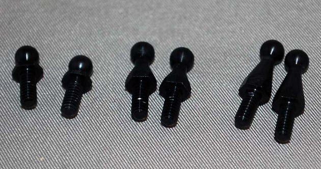 IRS Black Aluminum Ball Stud Kit (6), IRS-3592