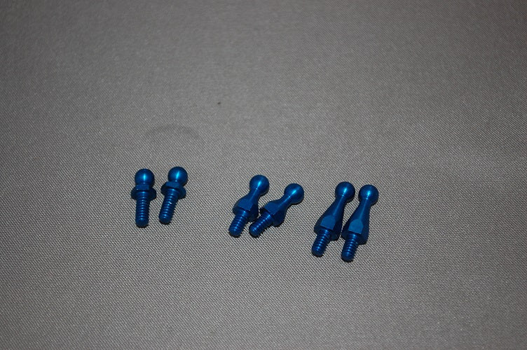 IRS Blue Aluminum Ball Stud Kit (6), IRS-3591