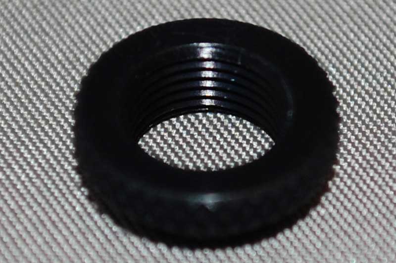 IRS Sure Grip Aluminum VCS Micro Shock Adjuster Nuts (Black), IRS-353bk