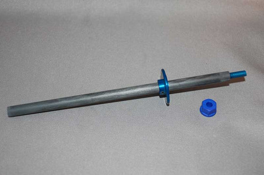 IRS Associated SS Style Axle 1/10th D-Ring Graphite Rear Axle (Blue), IRS-2103bl