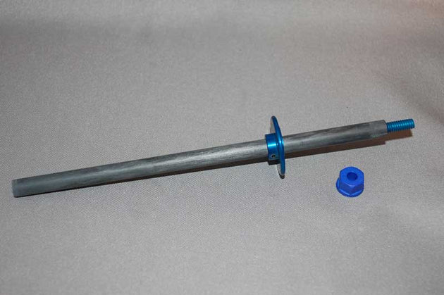 IRS Associated SS Style Axle 1/10th D-Ring Graphite Rear Axle (Blue), IRS-2103bl
