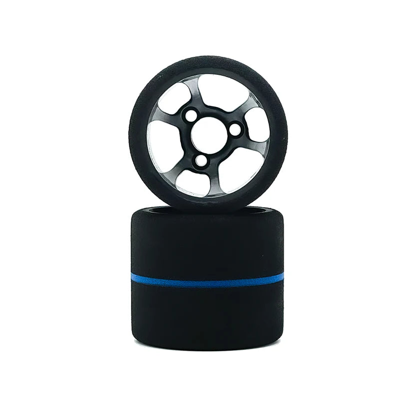 BSR Racing Tires 1/12 Pan Car Rear Foam Tires - World GT Spec