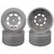 Speedway SC Wheels for Associated SC10 / SC5M / +3mm / 29mm BKSP / SILVER / 4Pcs.