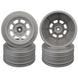 Speedway SC Wheels for Traxxas Slash Front / 19mm BKSP / SILVER / 4Pcs.