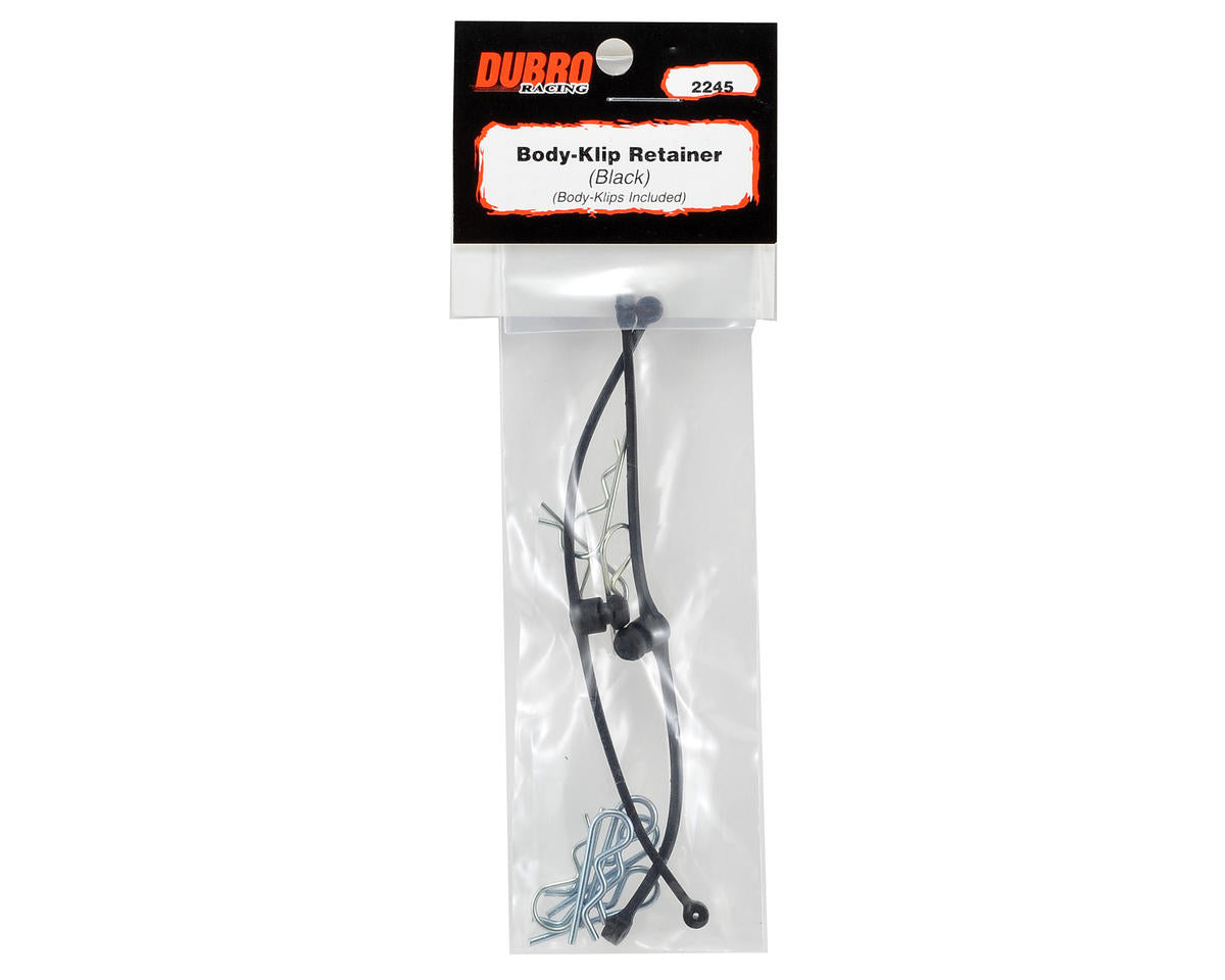 Body-Klip Retainers (2) (Black) Body Clips included