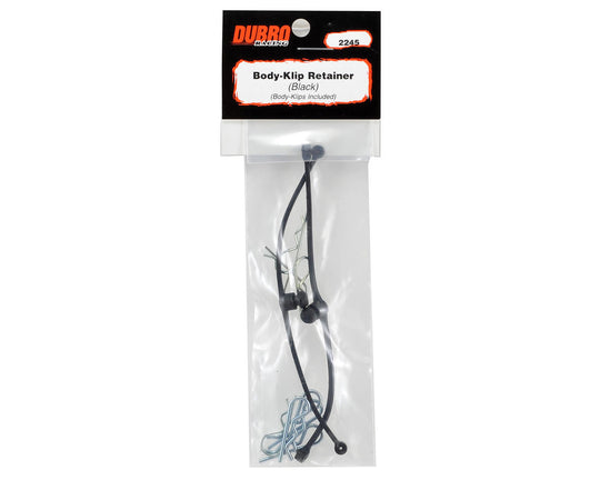 Body-Klip Retainers (2) (Black) Body Clips included