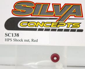 Silva Concepts HPS Shock Nut (NEW Style) - Red (ea.)