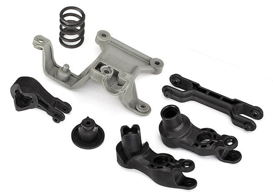Traxxas X-Maxx Steering Bellcranks / Bellcrank support / servo saver / servo saver spring / draglink, TRA-7746