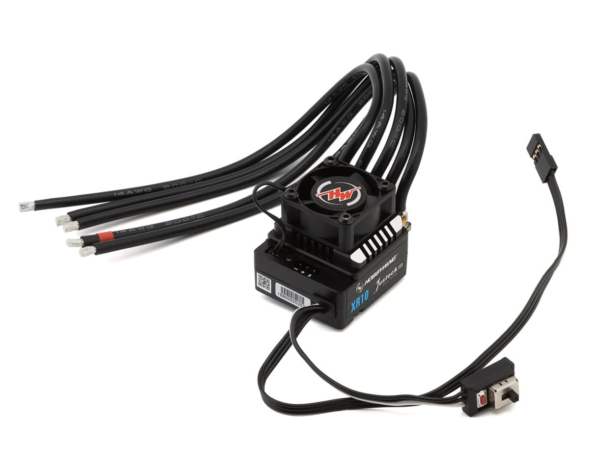 Hobbywing Xerun XR10 Justock G3S 1/10 Sensored Brushless ESC, HWI30112005