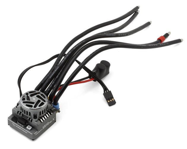 Hobbywing Xerun XR10 Pro G3X Stock Spec 1/10 160A Sensored Brushless ESC (Titanium Grey) (Stock Racing)