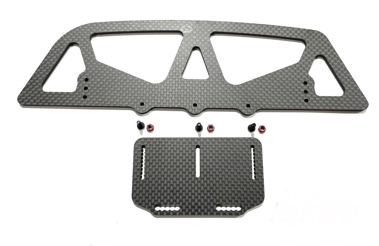 Team GFRP / Quasi Speed Adjustable Carbon Fiber Latemodel Bumper GFR-1396