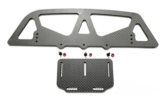 Team GFRP / Quasi Speed Adjustable Carbon Fiber Latemodel Bumper GFR-1396