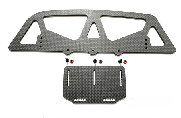 Team GFRP / Quasi Speed Adjustable Carbon Fiber Latemodel Bumper GFR-1396