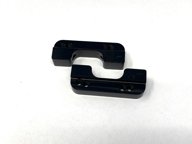 Team GFRP / Quasi Speed Metric 1/3 Rear Arm Mounts Toe Blocks fits all GFRP cars GFR-1066M