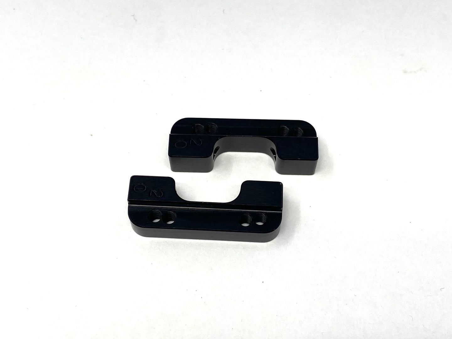 Team GFRP / Quasi Speed Metric 0/2 Rear Arm Mounts Toe Blocks fits all GFRP cars GFR-1065M