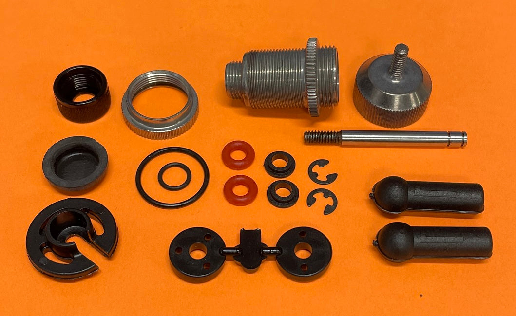 IRS V2 Macro Shock with Stud Cap for Oval Cars (Hard Coated), IRS-4103