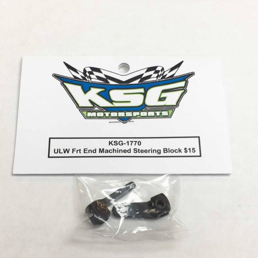 KSG ULW Machined Delrin Steering Blocks (2)