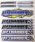 Lefthander RC Decals