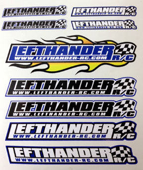 Lefthander RC Decals