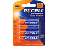 PKCell Ultra Alkaline AA Batteries 4 Pack (Mercury & Cadmium Free), PKE511225