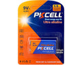 PKCell Ultra Alkaline 9V Battery (Mercury & Cadmium Free), PKE513021