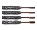 ProTek RC "TruTorque SL" 4-Piece Metric Nut Driver Set (5.0, 5.5, 7.0, 8.0mm) PTK-8282