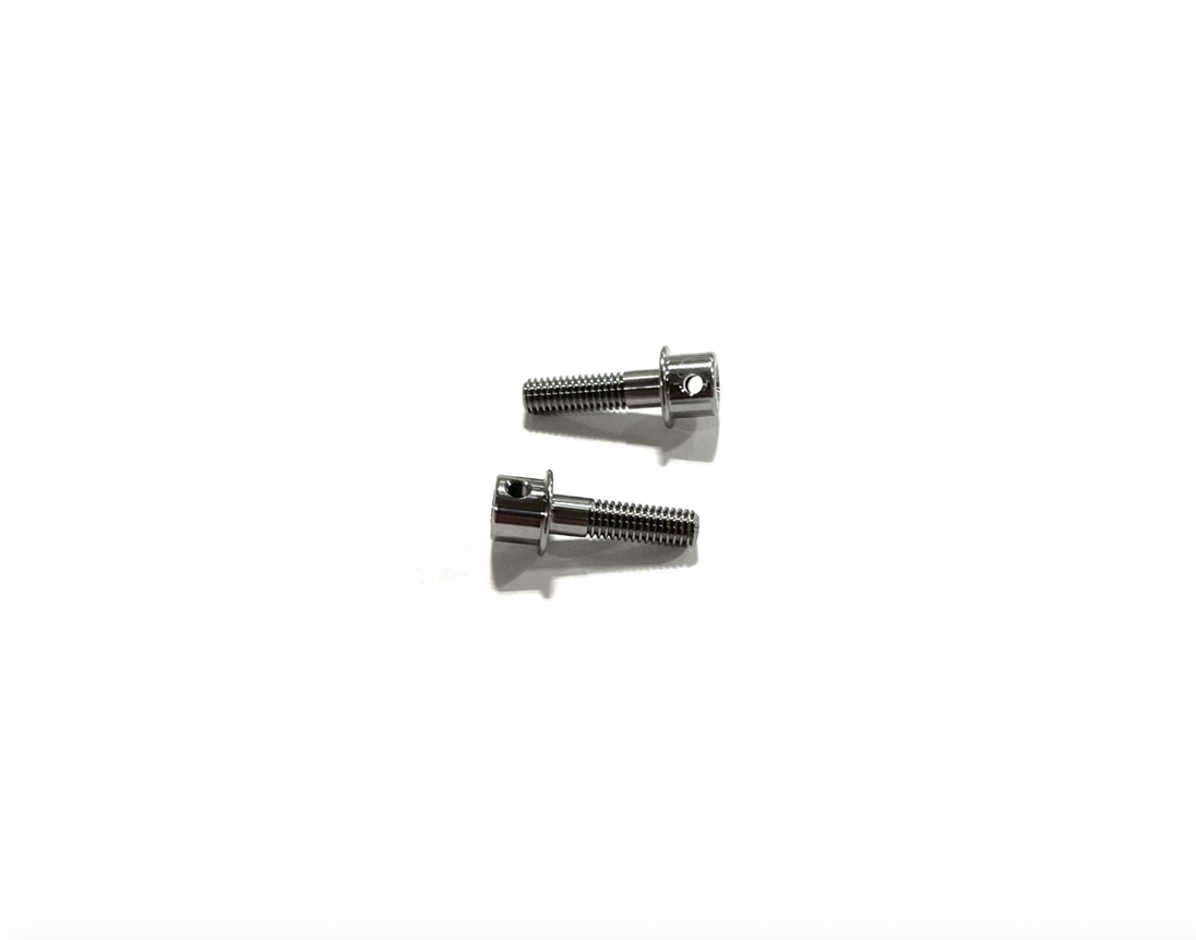 Team GFRP / Quasi Speed Titanium Wing Mount Screws (2) QS-1100