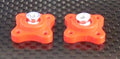 HyperDrive HD PRW Machined Turcite T-Plate Pivot Sockets (2), HD 2547. Red PRW Machined Turcite T-Plate Pivot Sockets PRW continues its development with turcite (a specially made low friction compound with properties similar to delrin), with our release of our new Turcite T-Plate Pivot Sockets.
Machined to precision for the ultimate T-Plate set-up.