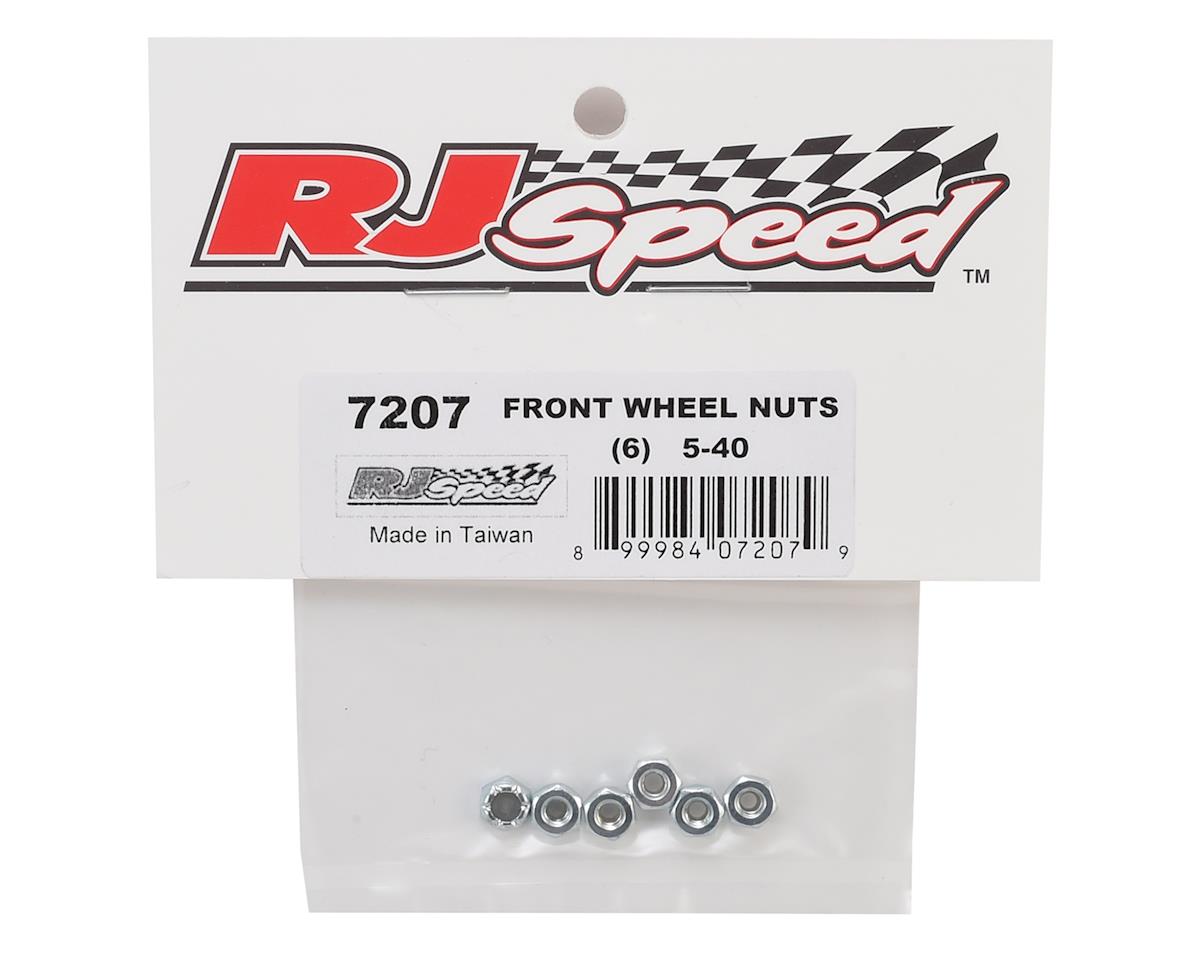RJ Speed 5-40 Front Wheels Locknuts (6) RJS-7207