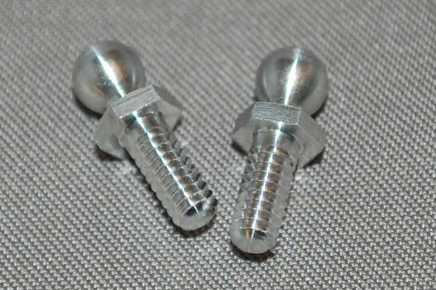 IRS Short Aluminum Ball Studs (2), IRS-357