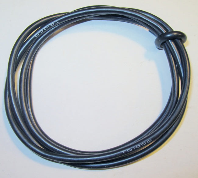 TQ Wire 14 Gauge 1000 Strand Super Flexible Wire- 3' Black