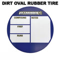 Lefthander-RC Tire Tube Decal for Dirtoval RUBBER Tire Tubes (1)
