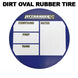 Lefthander-RC Tire Tube Decal for Dirtoval RUBBER Tire Tubes (1)